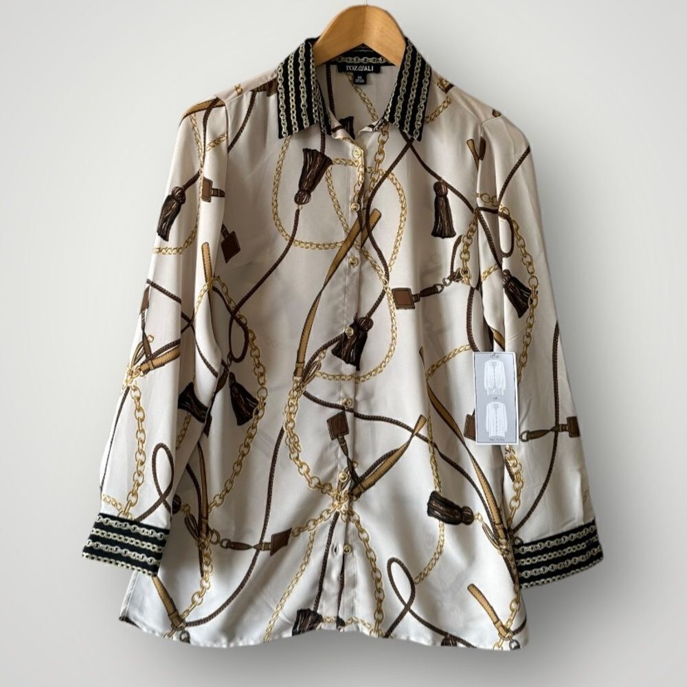 5 for $45 NWT Roz & Ali Top Blouse Shirt Size XS